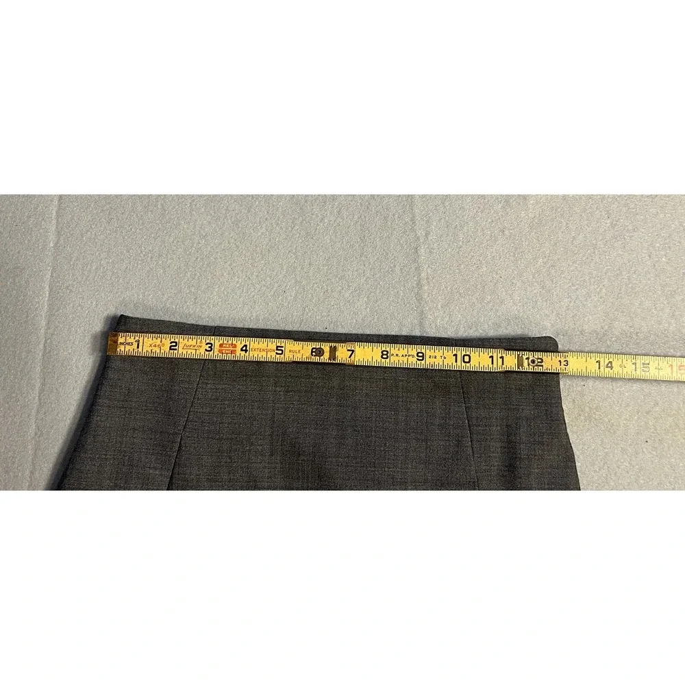 Babaton Grey  Wool / Rayon  Blend Straight Pencil Skirt Size 4 / S